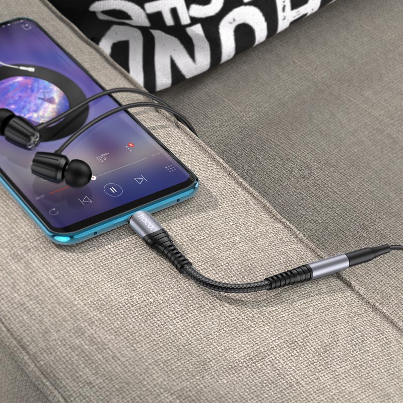 Adaptador de Audio Tipo C a Auxiliar Hoco LS33