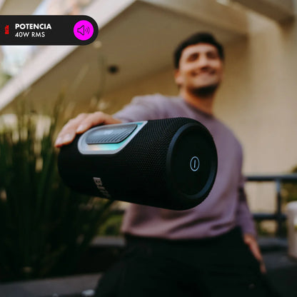 Parlante Bluetooth Portátil Blik Hypebass40 40W IPX5 8 Hrs