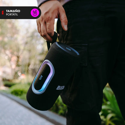Parlante Bluetooth Portátil Blik Hypebass40 40W IPX5 8 Hrs