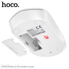 Mouse Inalámbrico Hoco Gm42 1600 Dpi Blanco