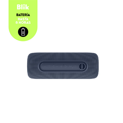 Parlante Bluetooth Portátil Blik Live Azul 10W IPX5 8 Hrs