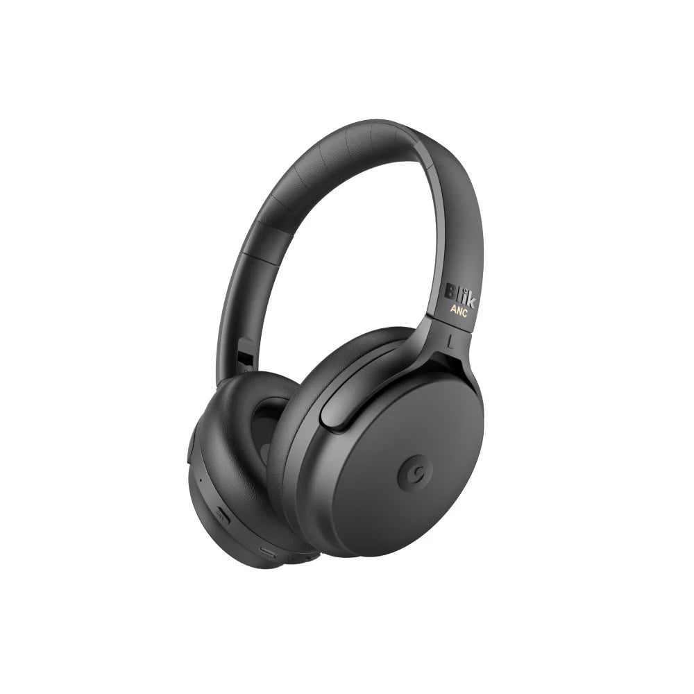 Audífonos Bluetooth Blik Neo Cancelación De Ruido 60H Negro