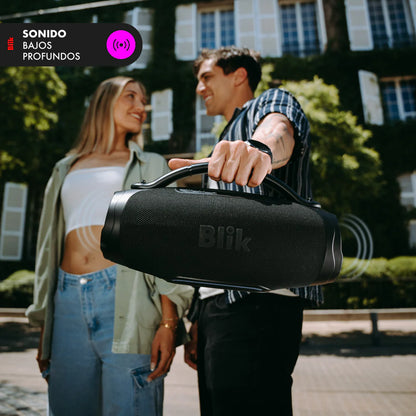 Parlante Bluetooth Portátil Blik Powerbass60 60W 15 Hrs