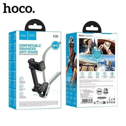Soporte Arnés Manos Libres para Celular y Cámara Deportiva HOCO K30 | Grabación POV
