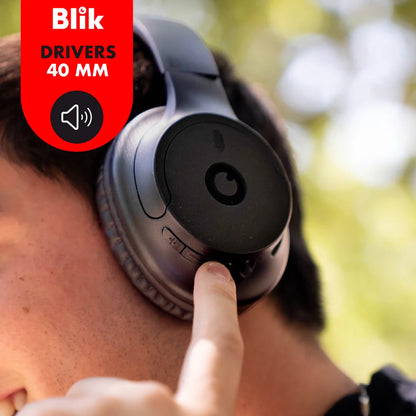 Audifonos Bluetooth Inalambricos Blik Soul250 Negros 20 Hrs