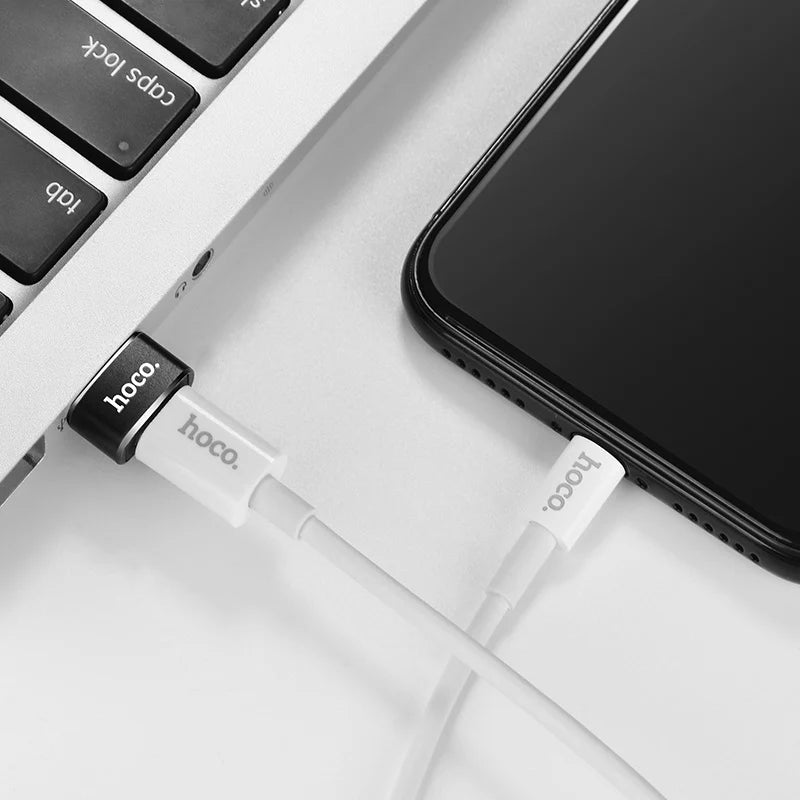Adaptador Hoco UA6 convertidor de USB a Tipo C
