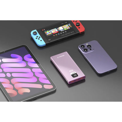 Batería Externa Power Bank 10000 Mah 22.5W UCP10PPD Rosada