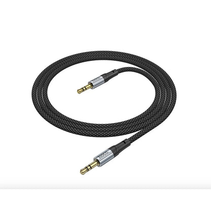 Cable auxiliar trenzado HOCO UPA26 1 metro negro