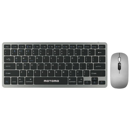 Kit De Teclado Y Mouse Inalambrico Combo Motomo M-B040 Negro
