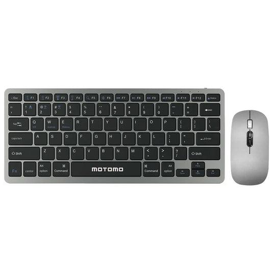 Kit De Teclado Y Mouse Inalambrico Combo Motomo M-B040 Negro