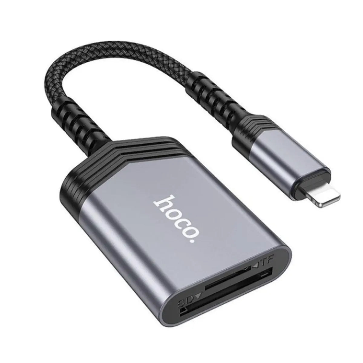 Lector de tarjetas SDFT Hoco UA25 LIGHTNING 2TB 480Mbps