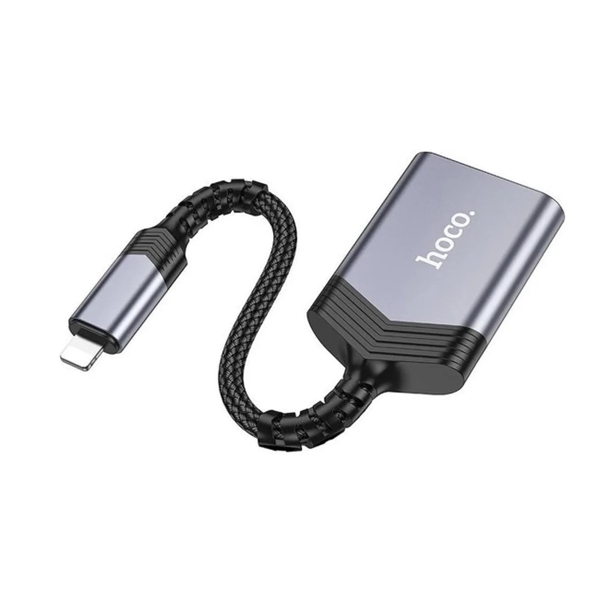 Lector de tarjetas SDFT Hoco UA25 LIGHTNING 2TB 480Mbps