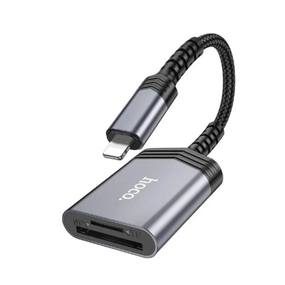 Lector de tarjetas SDFT Hoco UA25 LIGHTNING 2TB 480Mbps