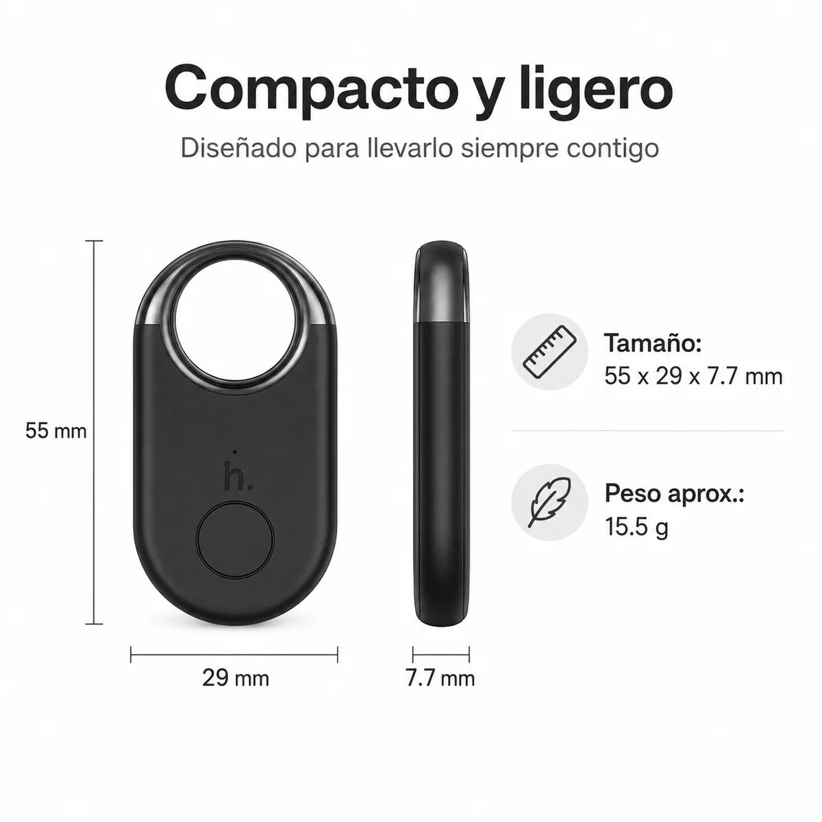 Rastreador Dispositivo Bluetooth Anti Perdida Para Android Hoco E98A