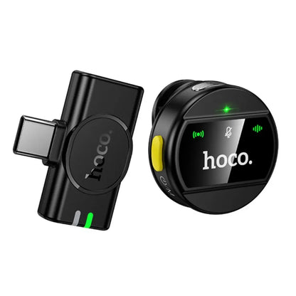 Microfono USB-C Inalámbrico Lavalier Clip Magnetico Hoco L21