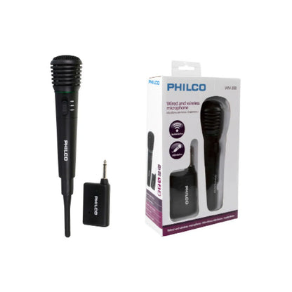 Micrófono Alámbrico Inalámbrico PHILCO